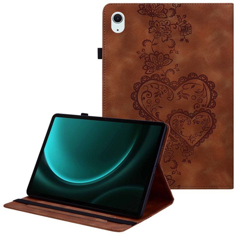 Etui Samsung Galaxy Tab S10 Fe Hjerter