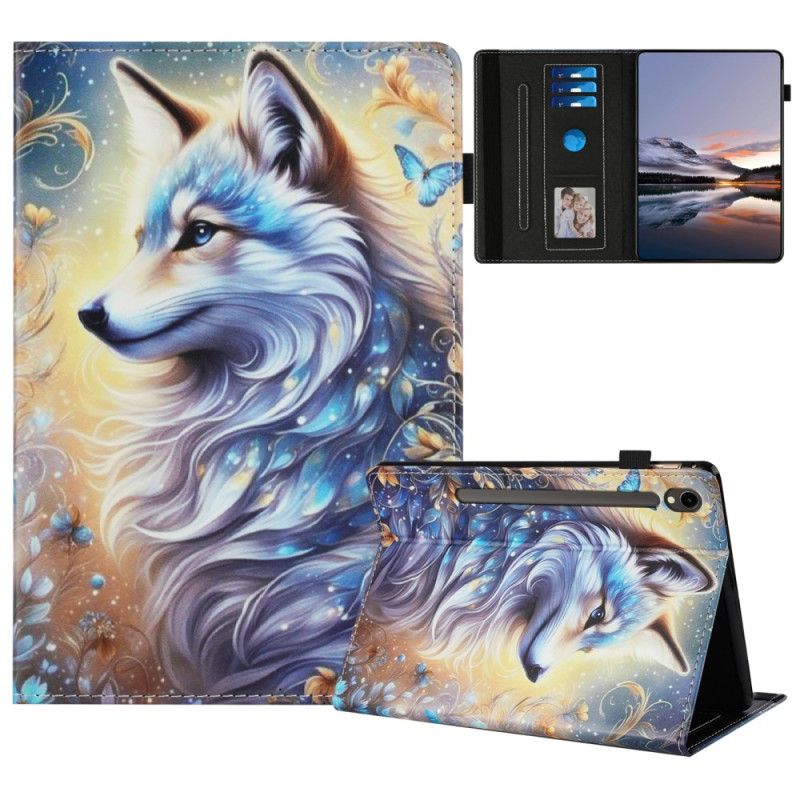 Etui Samsung Galaxy Tab S10 Fe Hvid Ulv