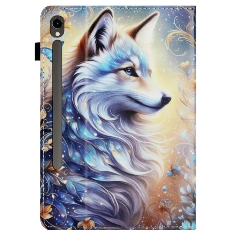 Etui Samsung Galaxy Tab S10 Fe Hvid Ulv