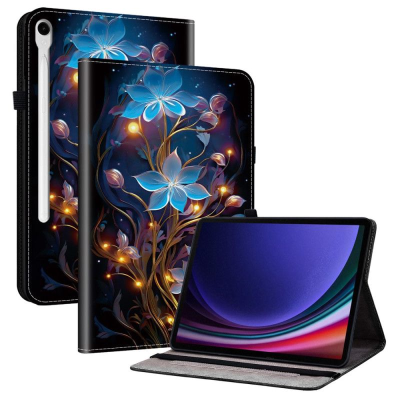 Etui Til Samsung Galaxy Tab S10 Fe Blomsterdesign