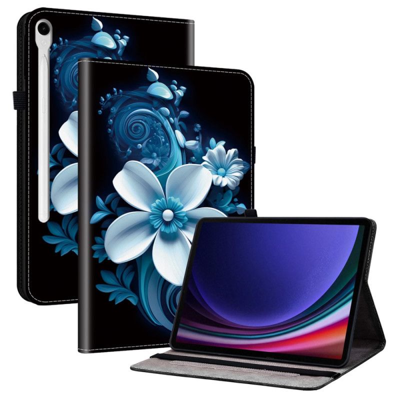 Etui Til Samsung Galaxy Tab S10 Fe Sort Orkidé