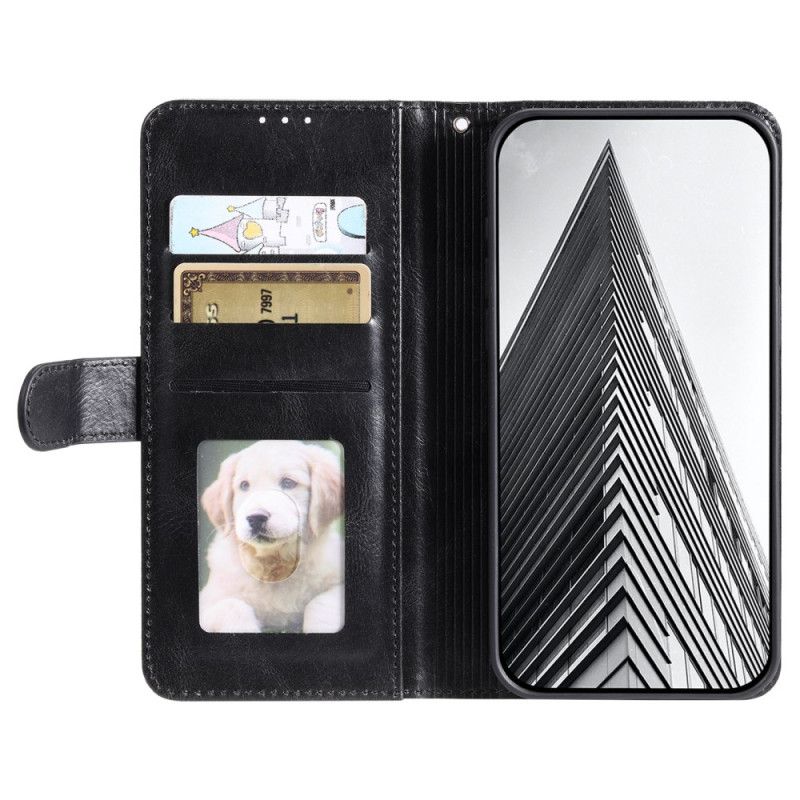 Flip Cover Oneplus 15r 6 Kortpladser Og Snor