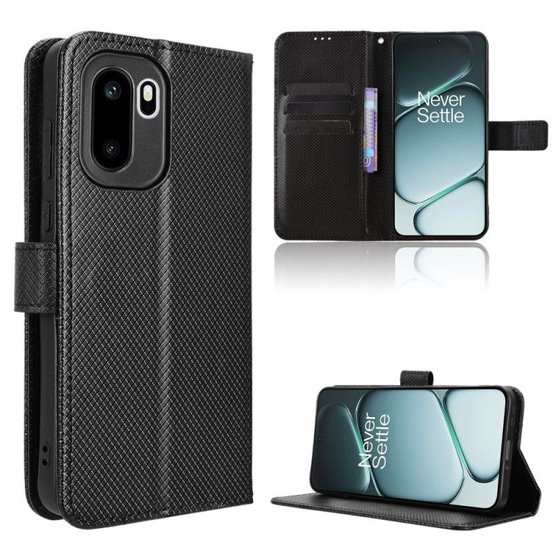 Flip Cover Oneplus 15r Diamanttekstur