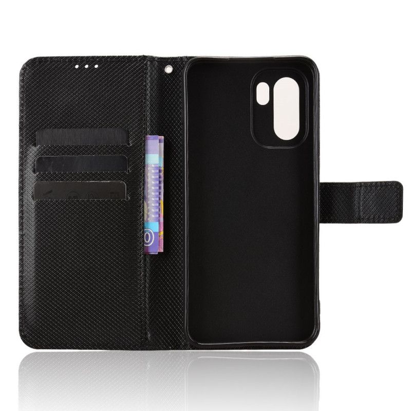Flip Cover Oneplus 15r Diamanttekstur