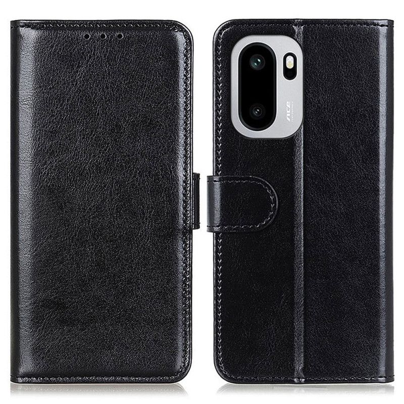 Flip Cover Oneplus 15r Laklæder Imiteret Læder