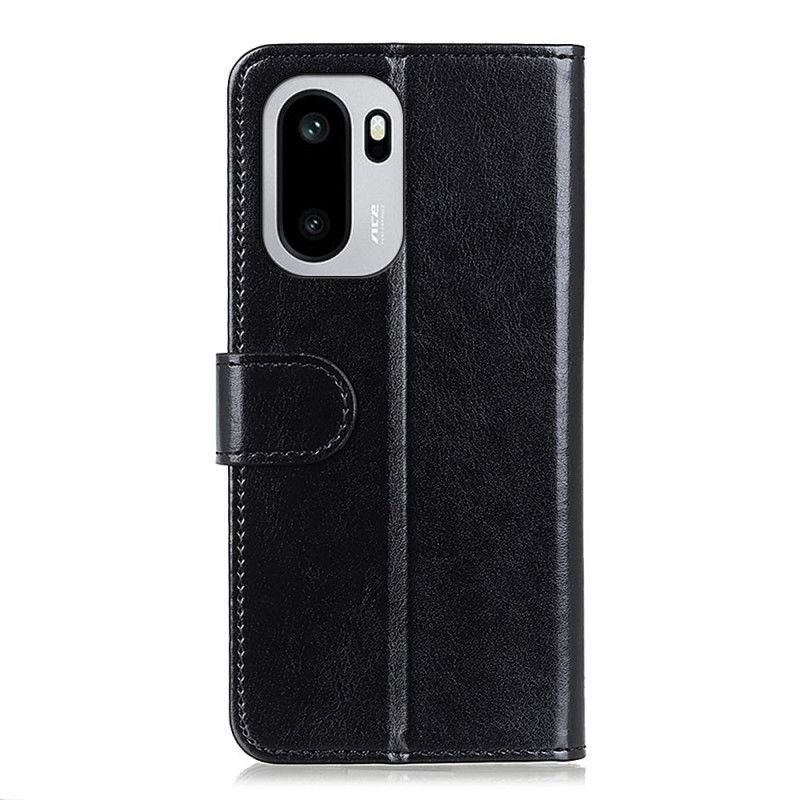 Flip Cover Oneplus 15r Laklæder Imiteret Læder