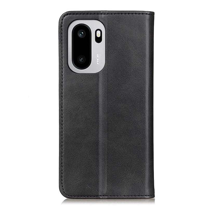 Læder Cover Oneplus 15r Klassisk Splitlæder