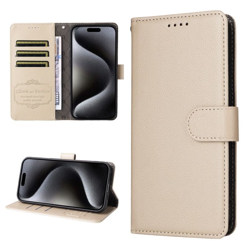Læder Cover Oneplus 15r Rfid-blokering