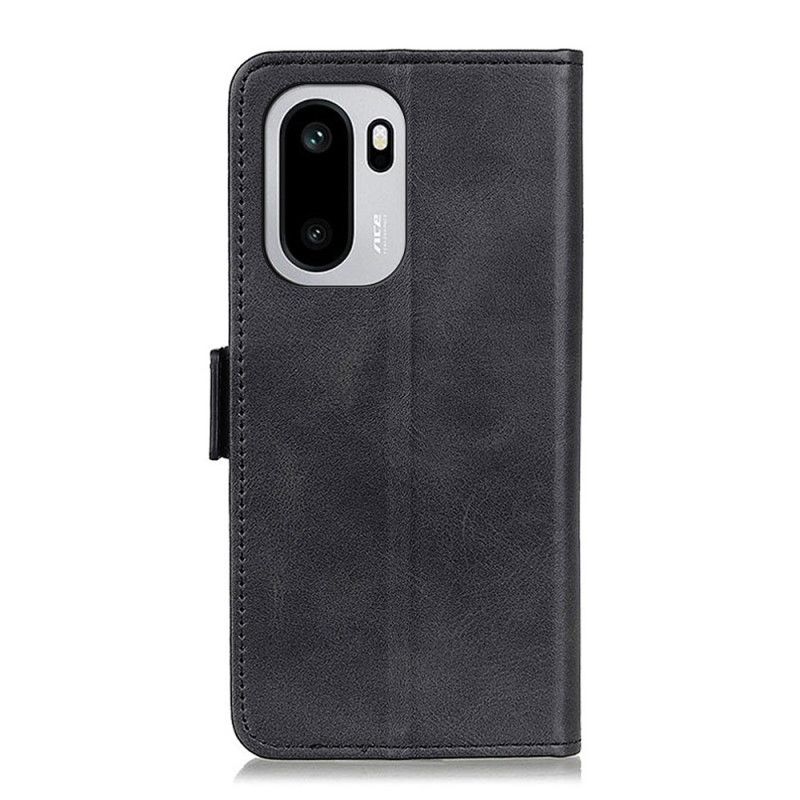 Læder Cover Oneplus 15r Telefon Etui Dobbeltlukning