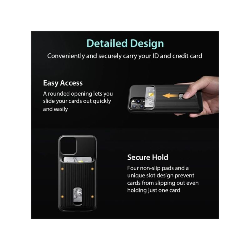 Mobilcover iPhone 11 Pro Armor Series Kortholder