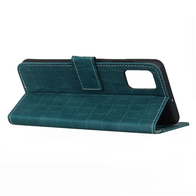 Flip Cover OnePlus 8T Imiteret Læder Croc Look