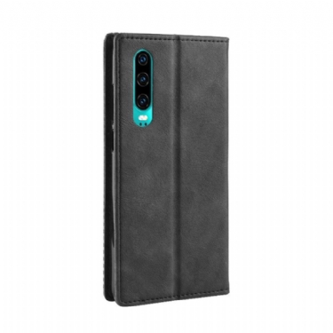 Etui Huawei P30 Læderstil Le Cirénius
