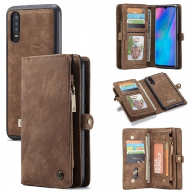 Flip Cover Huawei P30 Og Kortholder Cover - Brun