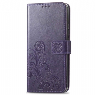 Læder Cover Google Pixel 7 Pro Asiatiske Blomster