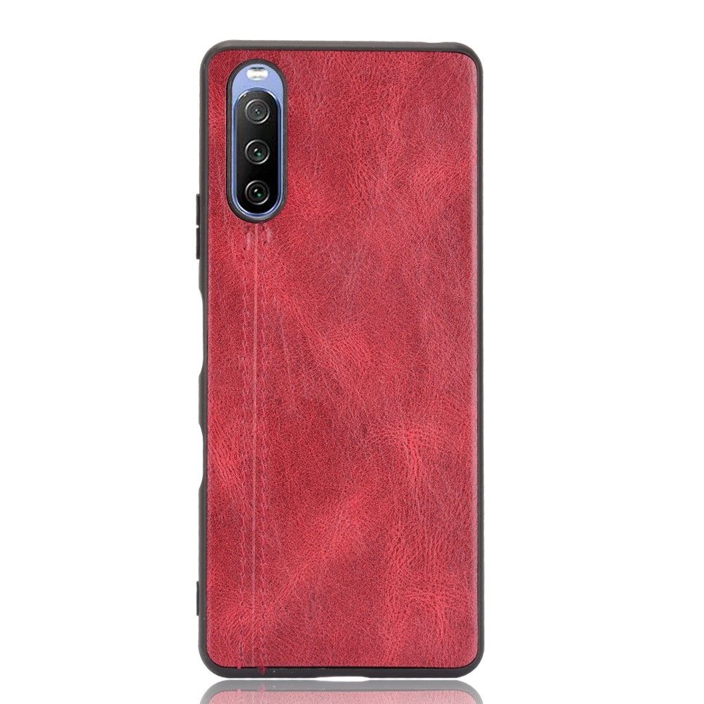 Cover Sony Xperia 10 III Lædereffekt