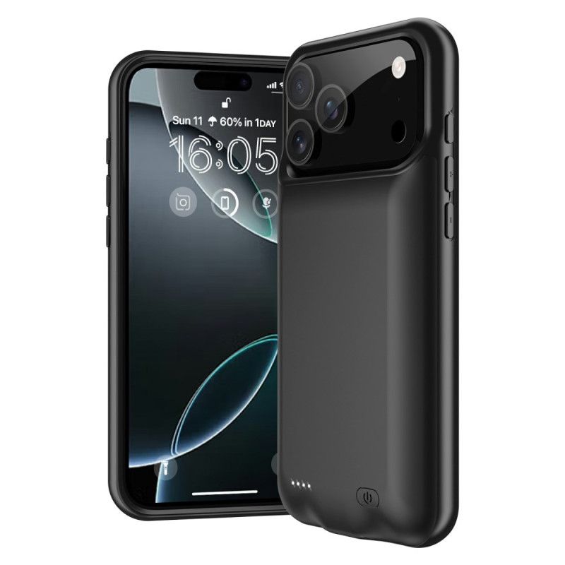 6000mah Powerbank-cover Til iPhone 17 Pro Max Med Forstærket Beskyttelse