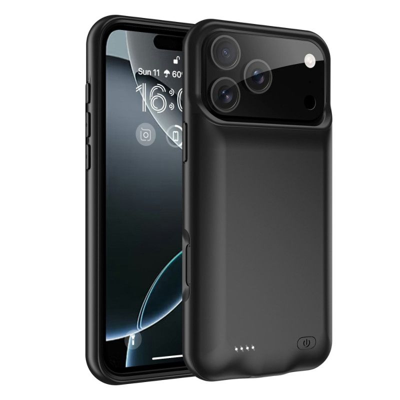 6000mah Powerbank-cover Til iPhone 17 Pro Max Med Forstærket Beskyttelse
