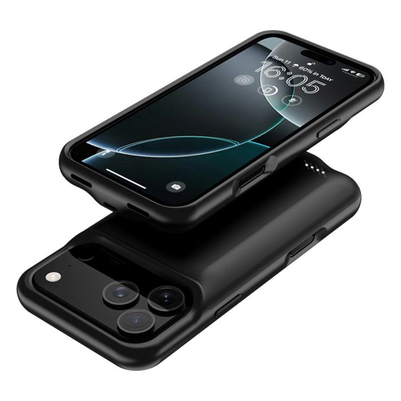 6000mah Powerbank-cover Til iPhone 17 Pro Max Med Forstærket Beskyttelse