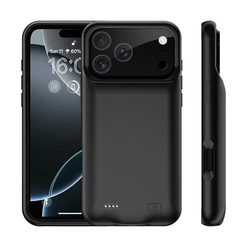 6000mah Powerbank-cover Til iPhone 17 Pro Max Med Forstærket Beskyttelse