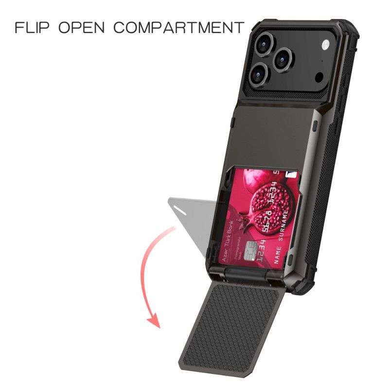 Cover iPhone 17 Pro Max Flip-kortholder