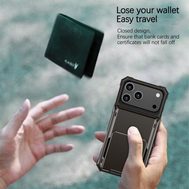 Cover iPhone 17 Pro Max Flip-kortholder