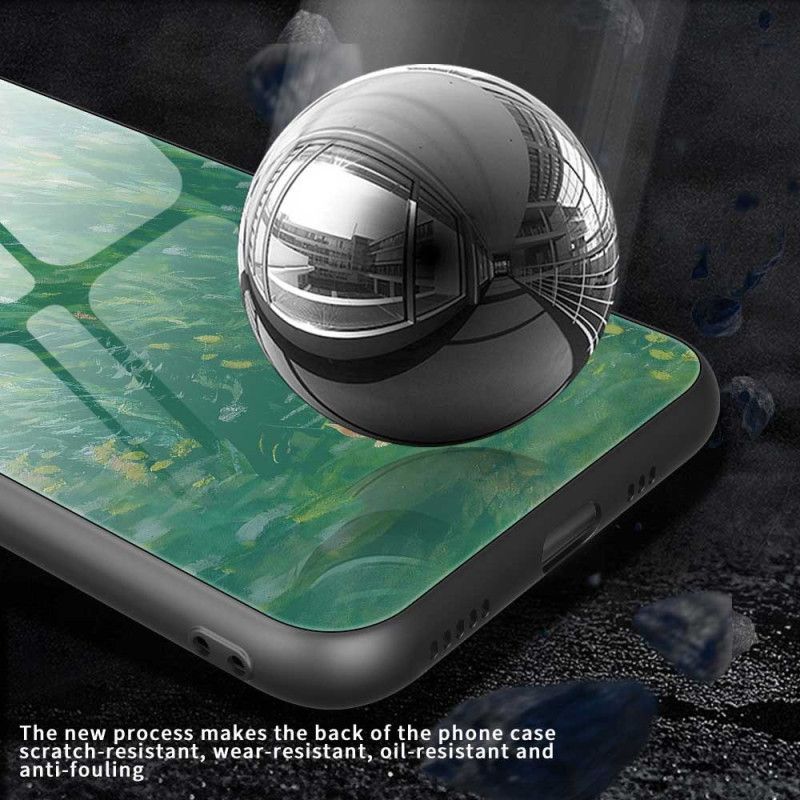 Cover iPhone 17 Pro Max Hærdet Glas Med Kattemaleri