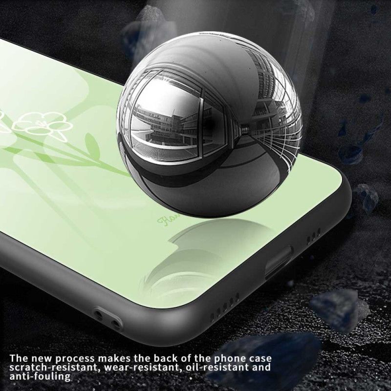 Cover iPhone 17 Pro Max Hærdet Glasblomster