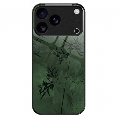 Cover iPhone 17 Pro Max Hærdet Glasblomsterblæk