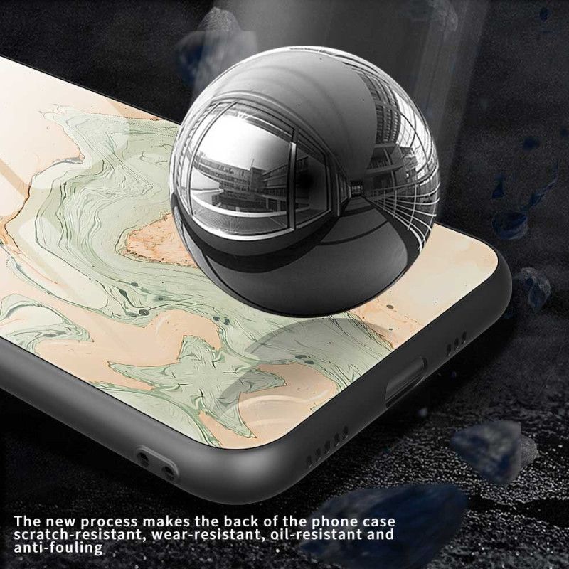 Cover iPhone 17 Pro Max Hærdet Glasmalet Mønster