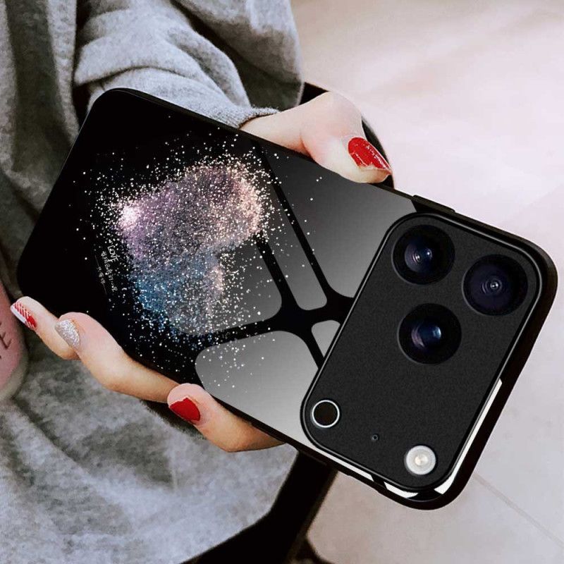Cover iPhone 17 Pro Max Hjertebeskyttet Hærdet Glas