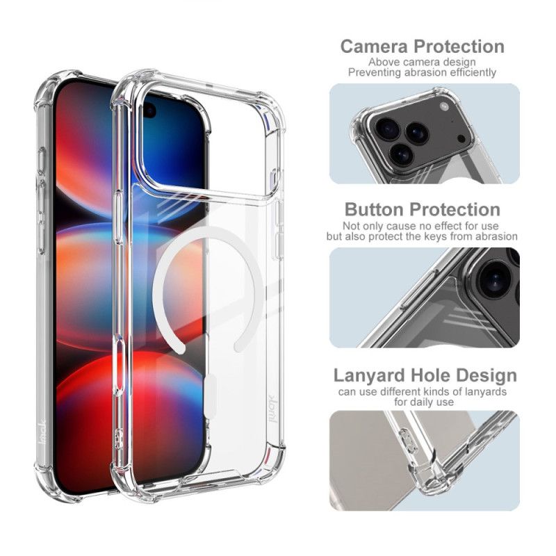 Cover iPhone 17 Pro Max Magsafe-kompatibel Klar Imak