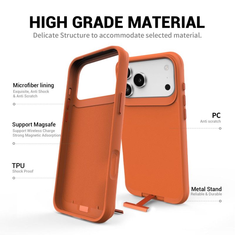 Cover iPhone 17 Pro Max Magsafe Med Integreret Støtte