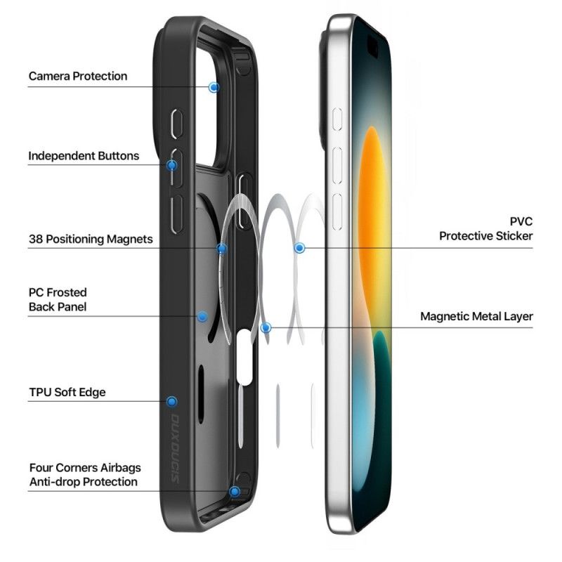 Cover iPhone 17 Pro Max Magsafe Yind-serien Dux Ducis