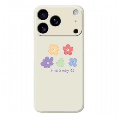 Cover iPhone 17 Pro Max Små Blomster