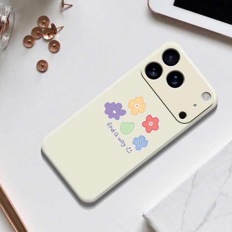 Cover iPhone 17 Pro Max Små Blomster