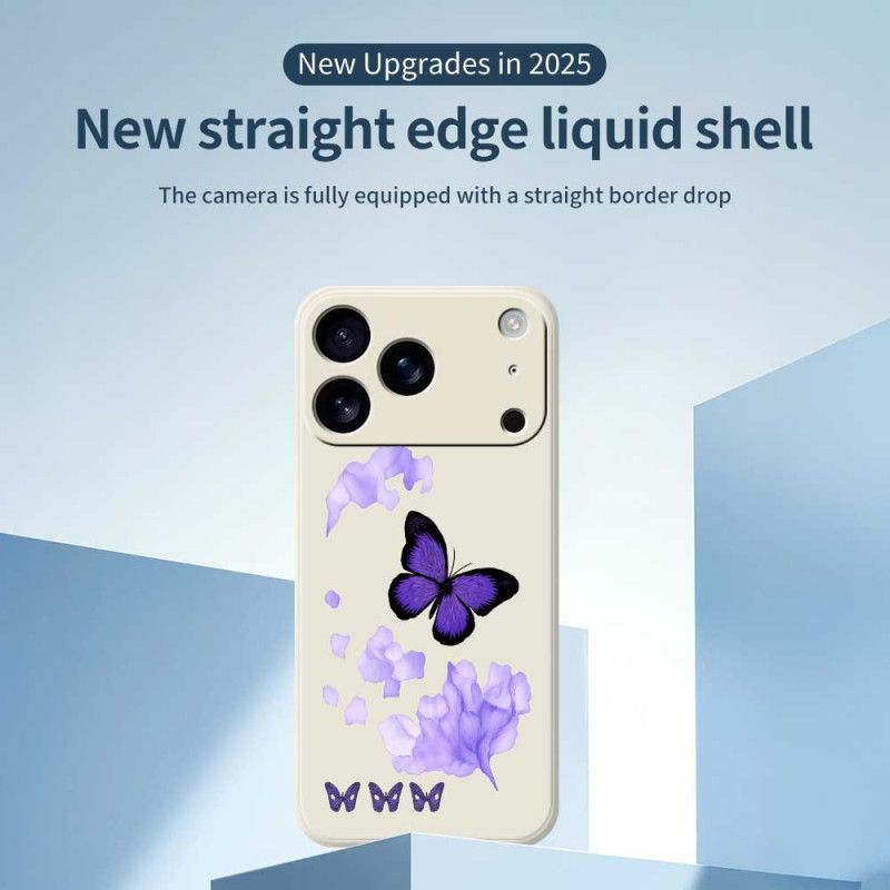 Cover iPhone 17 Pro Max Sommerfugle