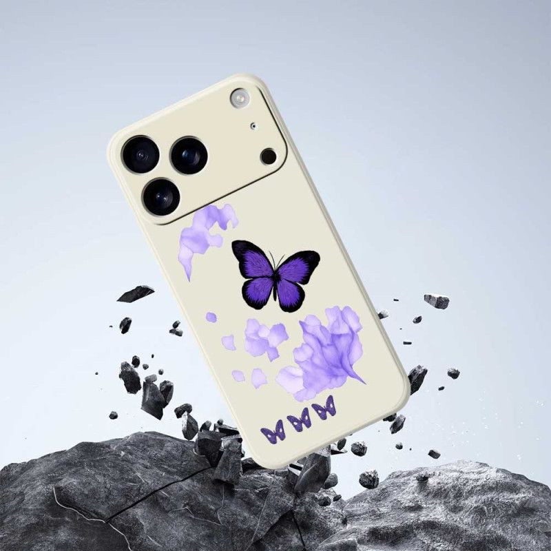 Cover iPhone 17 Pro Max Sommerfugle