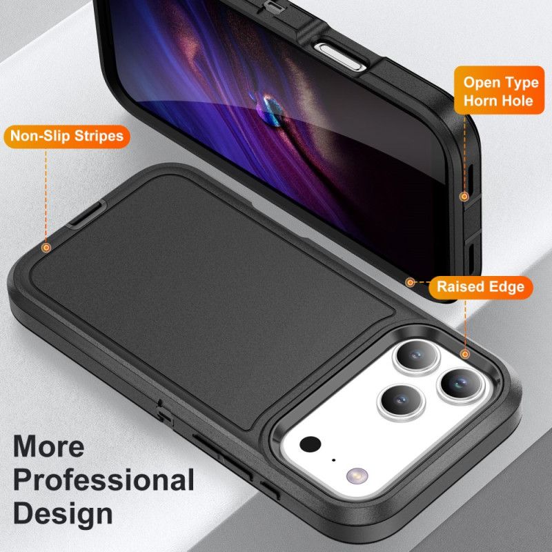 Cover iPhone 17 Pro Max Telefon Etui 3-i-1