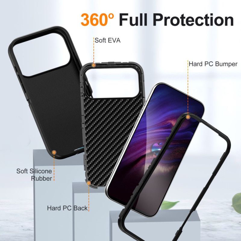 Cover iPhone 17 Pro Max Telefon Etui 3-i-1
