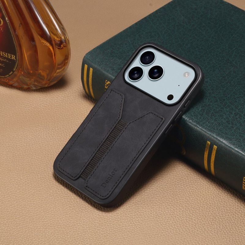 Cover iPhone 17 Pro Max Telefon Etui Denior Elastisk Kortholder