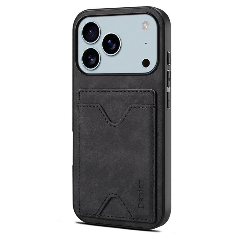 Cover iPhone 17 Pro Max Telefon Etui Denior Kortholder Og Stander
