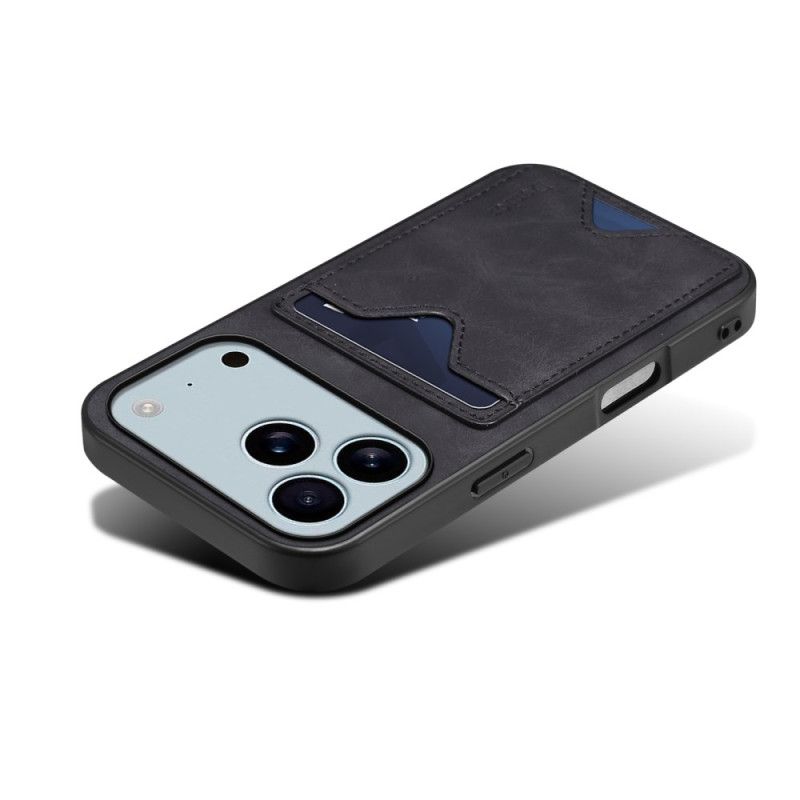 Cover iPhone 17 Pro Max Telefon Etui Denior Kortholder Og Stander