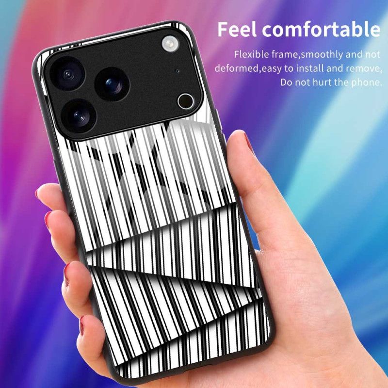 Cover iPhone 17 Pro Max Telefon Etui Hærdet Glas Ridsefast
