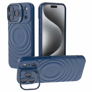 Cover iPhone 17 Pro Max Telefon Etui Magsafe-kompatibel Bølgemønster