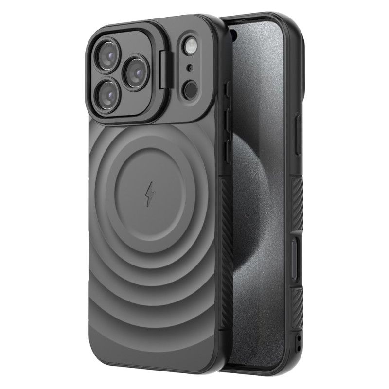 Cover iPhone 17 Pro Max Telefon Etui Magsafe-kompatibel Bølgemønster
