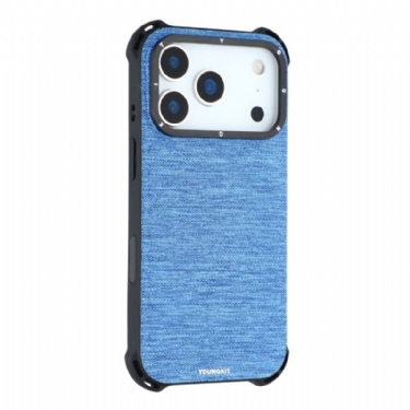 Cover iPhone 17 Pro Max Telefon Etui Magsafe Premium Texture Jeans