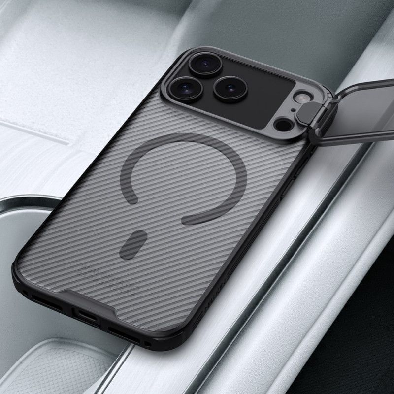 Cover iPhone 17 Pro Max Telefon Etui Nillkin Magnetisk Camshield-støtte