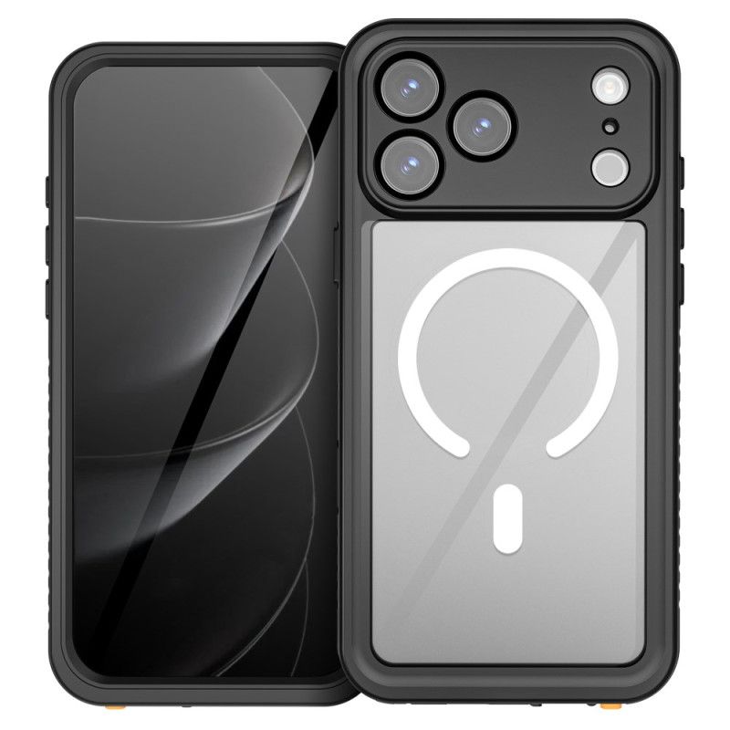 Cover iPhone 17 Pro Max Transparent Magsafe-kompatibel Vandtæt Ip68
