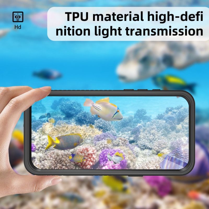 Cover iPhone 17 Pro Max Transparent Magsafe-kompatibel Vandtæt Ip68