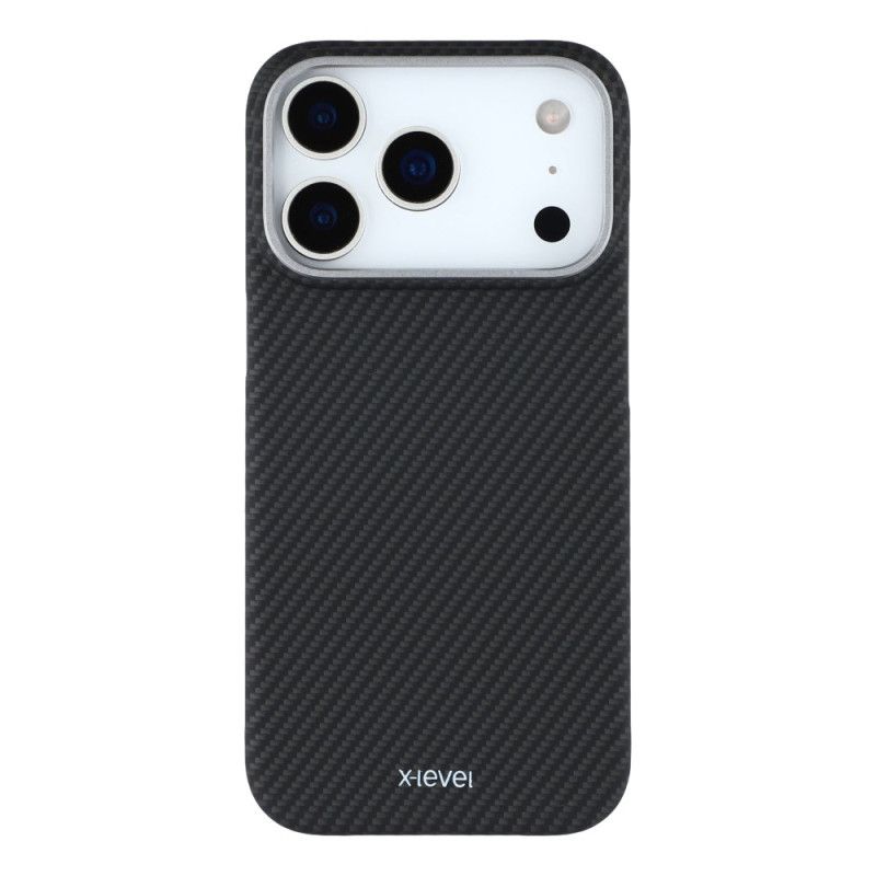 Cover iPhone 17 Pro Max X-level Kulfibertekstur